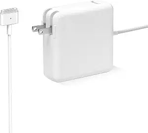 Old Mac Book Air Charger - 45W Magnetic 2 T-Tip Power Adapter (2012-2017)