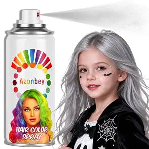 Gray Temporary Hair Spray, Hair Color Spray for Kids Women Men(4.06 Oz)
