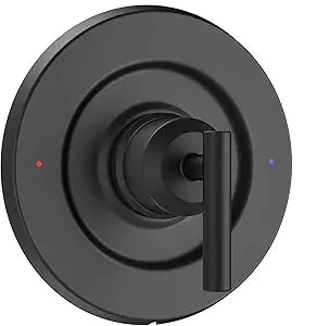 Replacement for Moen T2901BL Gibson Posi-Temp Valve Trim Kit, Matte Black Shower Trim Kit Shower Lever Handle, Compatible with Moen 2510 Valve