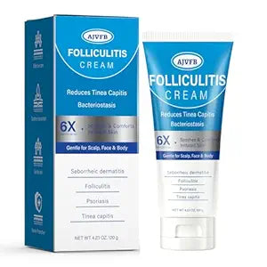 Folliculitis Cream – Soothing Ointment for Body & Scalp, 120g (1)