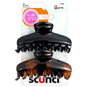 Scunci No Slip Jaw Clip - 2 Pcs