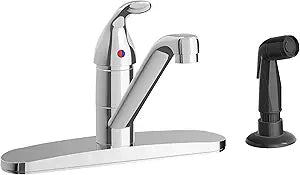 PROFLO PFXC3117 1.5 GPM Standard Kitchen Faucet - Includes Side Spray - Polished Chrome