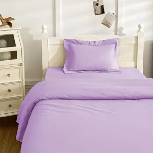 3 Piece Toddler Sheet Set,Purple,Toddler Bed Sheets