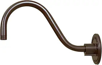 Millennium RGN15-ABR Traditional Goose Neck from R Series Collection in Bronze/Dark Finish
