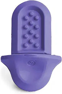 Diggs Groov Crate Training Aid for Puppies and Nervous Dogs Calming Lick Mat for Crate Training & Separation Puppy Enrichment Toy with Freezer Shell BPA-Free (Lavender)