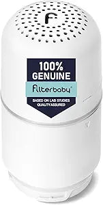 Filterbaby Skincare Filter 2.0 Replacement Cartridge, Bathroom Sink Faucet Filter Replacement, 99.9% Chlorine Removal, Only Compatible with Filterbaby 2.0, 1 Pack