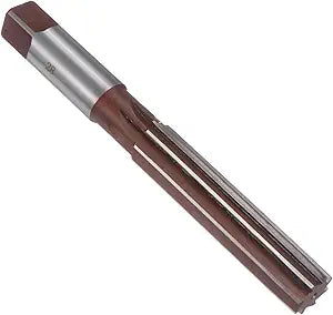 uxcell Hand Reamer 28mm Alloy Tool Steel H8 8 Straight Flutes Hand Milling Cutter Tool Metric Reaming Drill Bit for Metal