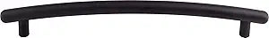 Top Knobs TK170BLK Curved Appliance Pull