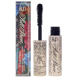 KVD Mini Full Sleeve Tubing Mascara - Ultra���Black - Lengthening & Defining, Smudge���Resistant 24H Tubing Wear, Easy Warm���Water Removal, Vega