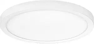 Maxxima 12 in. LED Flush Mount Ceiling Light Fixture - 2300 Lumens, 5 CCT 2700K/3000K/35000K/4000K/5000K, Round Color Selectable Panel Light, Dimmable, Suitable for Bathroom or Shower