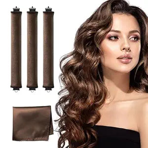 Heatless Curls Overnight Blowout Rods,Hair Rollers Hair Curlers to Sleep in