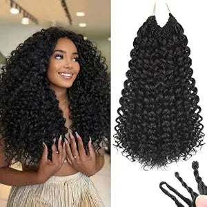 120 Strands Curly Crochet Hair 14 in Gogo Curl Crochet Hair For Black Women