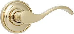 Sapphire Residential Classique Style Polished Brass Passage Lever