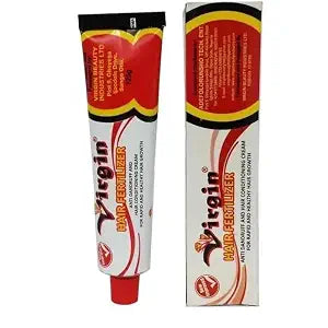 Virgin Hair Fertilizer – Nourishing Hair Care Cream for Soft, Smooth & Manageable Hair – 125g Tube (Pack of 1)