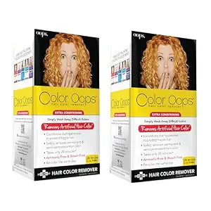 Color Oops Extra Conditioning Hair Color Remover, 2 Pack