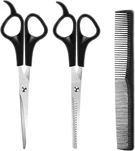 Scissors Hairdressing Hair Cutting Scissors Kit Tool Barber Salon Hairdressing Shears Scissors for Men Women Pet Cutting Thinning Trimming
