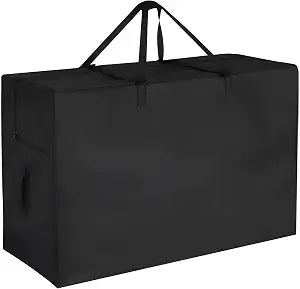6 Inch Queen Tri Folding Mattress Storage Bag, Trifold Memory Foam Mattress Case, Portable Carrying Bag for 6" Queen Size Tri Fold Mattresses (Mattresses NOT Included)-59" L x 19" W x 27" H