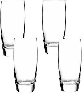 Luigi Bormioli Michelangelo Cooler Glasses, 20 Oz - Clear, Set of 4