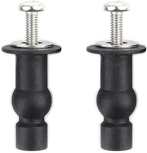 9mm Dia Toilet Seat Screws Compatible with Kohler Toilet Seat Anchors, Top Mounting Hinge Bolts Replacement Kit Can Replace K-85040 Anchor Nut, 2pcs