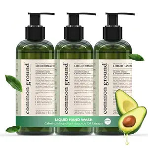 COMMON GROUND Natural Moisturizing Liquid Hand Soap for Sensitive Skin