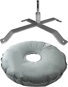 Cross Base Stand for Feather Flags, Heavy-Duty X Base Flag Stand, Portable Swooper Flag Pole Base for Indoor Outdoor Use