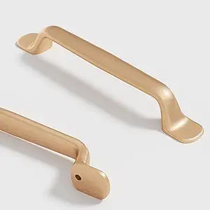 10 Pack 5"(128mm) Hole Center Champagne Bronze Kitchen Cupboard Handles, Cabinet Hardware Drawer Pulls, Drawer Wardrobe Handles, Kitchen Cabinet Door Handles Pull