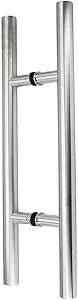 36-inch Stainless Steel 304 Ladder Style Back to Back Glass Door Pull Handle