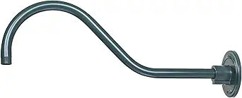 Millennium RGN22-SG Transitional Goose Neck from R Series Collection in Verde Finish