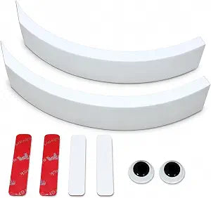2-Inch Robotic Vacuum Bumper Extender Anti-Stuck Guard for Robot Vacuums, Prevents Getting Trapped Under Furniture or Beds