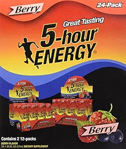 5 Hour Energy - Berry, 1.93 oz Bottles (48 Count)