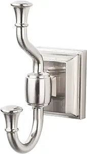 Top Knobs STK2-BB Stratton Bath Double Hook Bronze