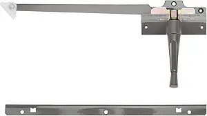 Touri Straight Arm Operator with Handle for Right Window 9 3/8 in. Fit Andersen Perma-Shield Casement Window (1979-1989), Stone Color Window Hardware