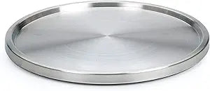 RSVP International Endurance TURN-1 Turntable Lazy Susan, Stainless Steel, 10.5" | Handy in Cabinet, Refrigerator or on Counters | Organize Spices, Canned Foods, Pots, Pans, Dinnerware, 10.5 Inch