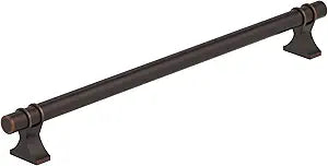 Amerock Davenport 10-1/16 inch (256 mm) Center-to-Center Oil-Rubbed Bronze Cabinet Pull, BP36620ORB