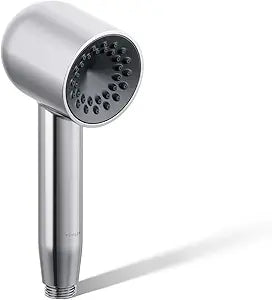 KOHLER 26286-G-CP Statement Single-Function HAND SHOWER, Maximum Spray Performance with an Easy-to-clean Surface, Polished Chrome, 1.75 GPM