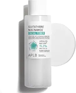 APLB Glutathione Niacinamide Facial Toner | LIPO GLUTA NIAC CEN™ 15.2% 5.41 FL.OZ/Korean Skincare, Replenishing Moisture, Revitalize for Gentle and Improve Skin Texture Through Niacinamide