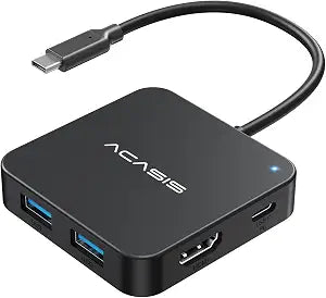 ACASIS USB C Hub 10Gbps, USB C to 4K 60Hz HDMI Adapter for Laptop/MacBook