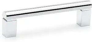 Alno A430-35-PC Vogue 3-1/2 Inch Center to Center Handle Cabinet Pull