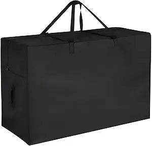 Tri Folding Mattress Storage Bag, Foldable Memory Foam Mattress Case, Carry Case for Tri-Fold Guest Bed Mattresses Fits 4-6 Inch Queen (Mattresses NOT Included) - 61"L x 18"W x 28"H