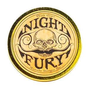Beard & Mustache Wash Night Fury Shampoo Bar Face Wash Death Grip