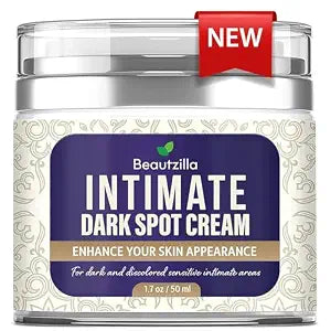 Intimate Area Dark Spot Corrector with Instant Results for Knees, Elbows, Underarms, and Thighs, White, 1.7 Fl Oz (Pack of 1)