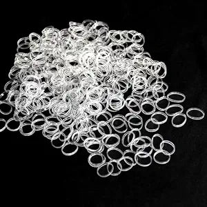 Clear Elastic Hair Bands,400pcs Mini Hair Rubber Bands,Hair Ties,Soft Hair Elastics Ties for Kids,Braids,Wedding Hairstyles and More