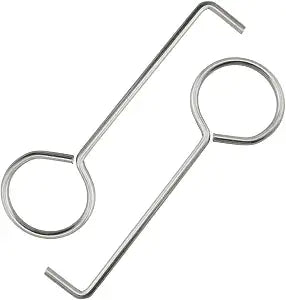 XGNG 7PCS Stainless Steel Drain Grate Puller Lift Out Key Drain Key Lifting Hooks for Easy Shower Drain Cleaning