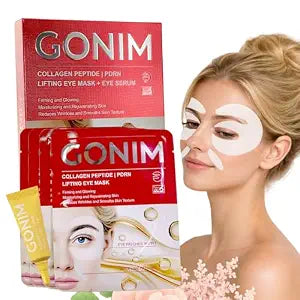 GONIM Eye Patches with Collagen Peptides, Caffeine and PDRN for Anti Aging