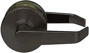 Lawrence Door Knob Cylindrical Lock Passage Function-No Keys Oil Rubbed Bronze (US10B) Finish LH5301OB Non-Handed UL Certified ANSI/BHMA Grade 2 Commercial Door Lock for Heavy Duty Use Embassy Series
