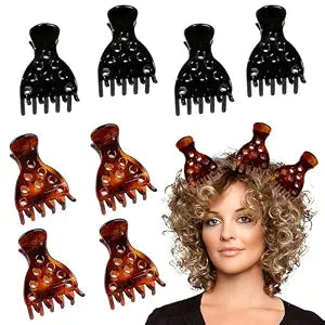 8 Hair Volume Clip for Thick Hair, Root Clips for Curly Hair Volume