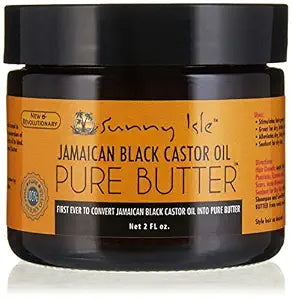 Sunny Isle Jamaican Black Castor Oil Pure Butter 2oz | Hair & Skin