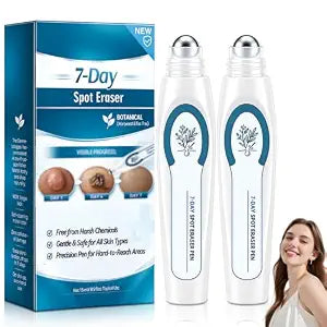 7 Day Spot and Acne Remover, 2026 New Professional Skin Serum, Acne and Spot Remover Rollerball for Men and Women, Suitable for All Skin Types (2 Pack)