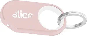 Slice Slicer Box Cutter | Ceramic Keychain Knife and Lightweight Micro Cutter | Lasts 11x Longer than Metal | Dusty Rose