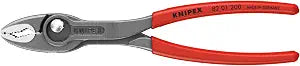 KNIPEX 82 01 200 TwinGrip Pliers, 8-inch